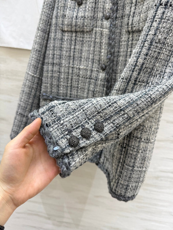 Veste CC 26s Tweed gris 343357