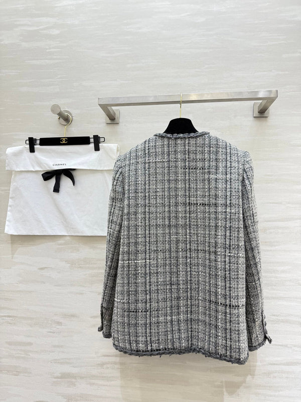 Veste CC 26s Tweed gris 343357