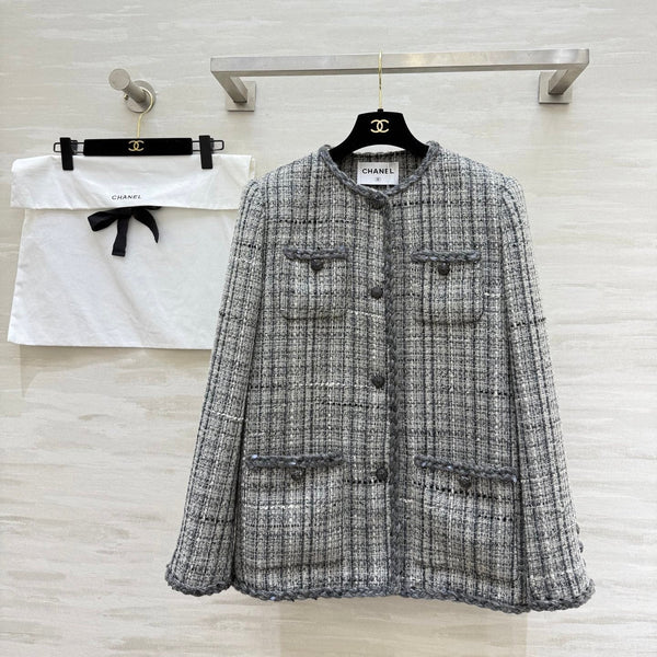Veste CC 26s Tweed gris 343357