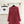 Robe à manches longues en tweed tissé CC Tweed rouge et rose 343197