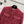 Robe à manches longues en tweed tissé CC Tweed rouge et rose 343197