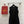 Robe sans manches noire Valen 26s ornée de perles et d'un nœud en tissu 344781