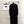 CC Manteau long noir tissé 344727