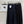 Pantalon large droit en coton noir CC 346625