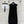 CC Gilet robe en plumes d'autruche et strass, fil de soie de mûrier noir 346472