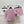 Ensemble rose en tweed classique fait main 26s CC 352313