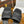 cd slide 45 black calfskin embroidered cotton