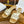 cd slide 45 gold metalic calfskin embroidered cotton