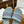 cd slide pastel blue calfskin embroidered cotton
