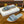 cd slide pastel blue calfskin embroidered cotton