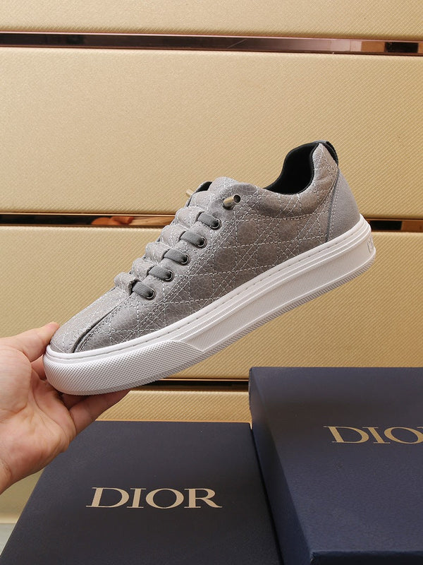 CD STYLISH SNEAKER GRAY CALFSKIN