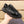 CD COMBAT DERBY SHOE BLACK AND BEIGE POLISHED CALFSKIN