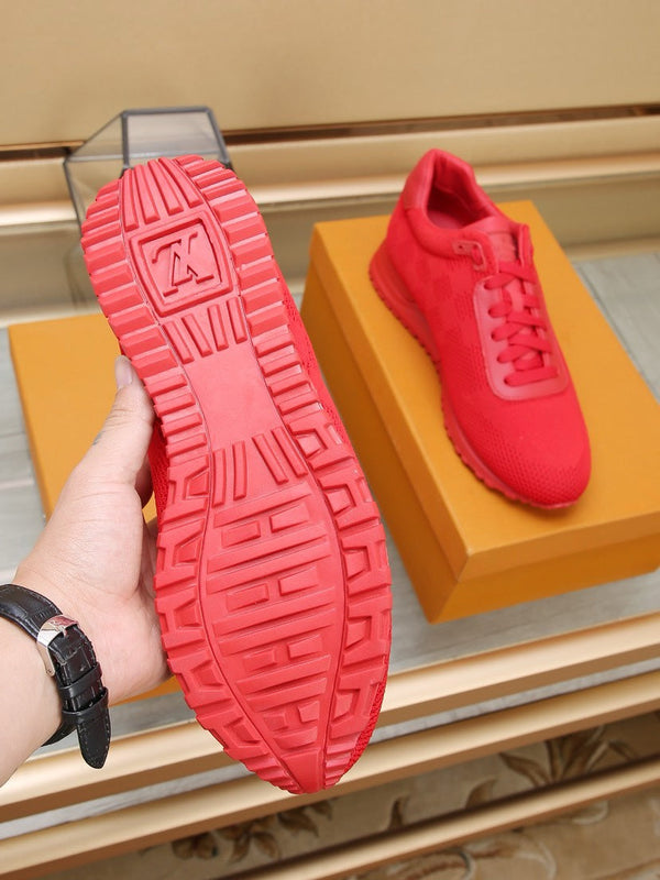 LV CLASSIC SNEAKER ROSSO CILIEGIA DAMIER