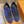 SNEAKER LV CLASSIC IN BLU COBALTO MIX NERO DAMIER