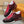 LV CLASSIC SNEAKER IN BLACK MIX SCARLET RED DAMIER