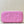 borsa a tracolla vanity con manico superiore 17 cm in pelle di agnello rosa verde 