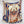 HM Écharpe 25s 140cm Marron Bleu Beige Cachemire 973323