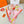 HM 26s Double-sided Scarf 90 Pink Multicolor Twill Silk 150374