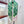 CD Clover Scarf 90x90 Green Colorful Twill Silk 223489