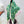 CD Clover Scarf 90x90 Green Colorful Twill Silk 223489