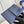 WALLET POCKET ORGANIZER AEROGRAM 11CM BLUE CALFSKIN