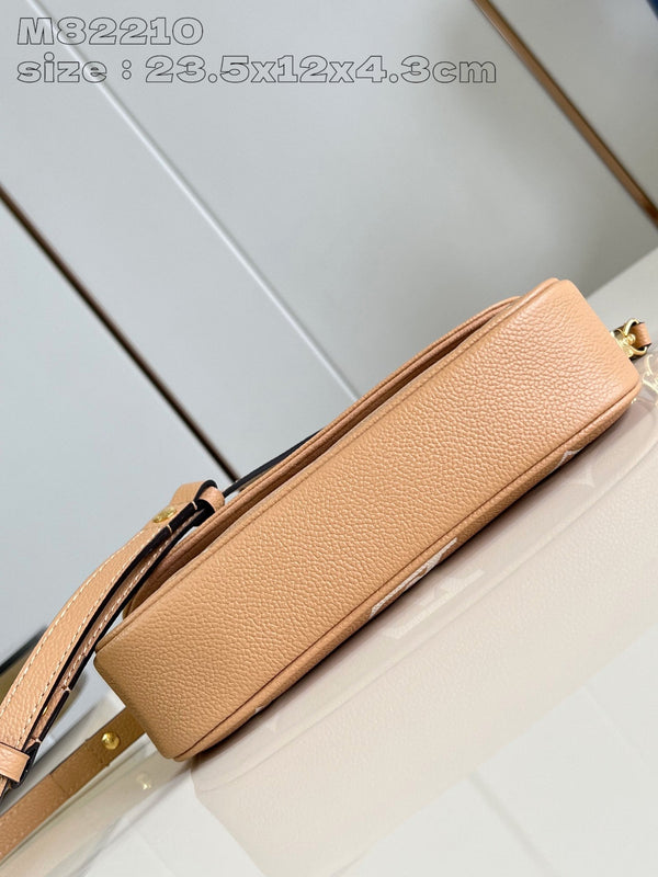 LV Woc Ivy 23.5 Marrone Monogram Empreinte Calfskin