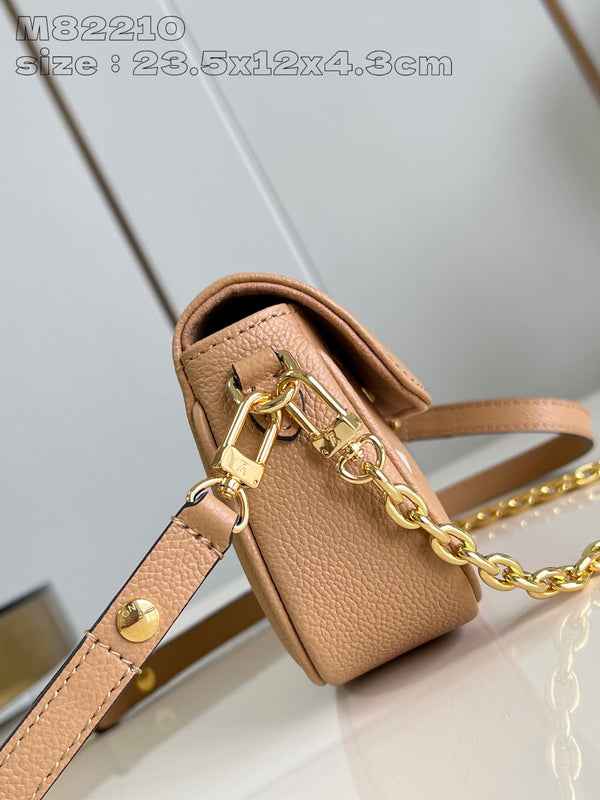 LV Woc Ivy 23.5 Marrone Monogram Empreinte Calfskin