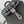 STEAMER 20 IN BLACK CALFSKIN SILVER HARDWARE