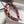 CHERRY RED MIX WHITE WOOL HAIRBAND 412546