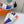 HM Depart Slip-on Sneaker In Blue Woven Fabric 106339