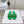 CD D-Lane Slide In Green Cowhide 106279