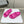 POOL CROCS IN HOT PINK RUBBER