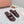 LP Men Sandals In Brown Snake Embossed Calfskin