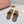 LP Men Sandals In Light Brown Snake Embossed Calfskin