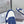 Brunello Panelled Sneakers Ivory Blue Grain Leather Suede 625363