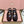 Miu Vintage-Effect Penny Slingback Black Red Leather 791001