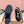 Miu Vintage-Effect Penny Slingback Black Leather 791002