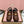 Miu Vintage-Effect Penny Slingback Brown Leather 791003