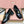 Miu Vintage-Effect Penny Loafers Black Leather 791004