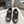 CD B30 Sneakers Patent Black Silver Gray Technology Fabric 438320