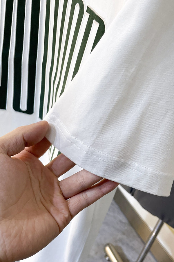 LV T-SHIRT WHITE COTTON 239604