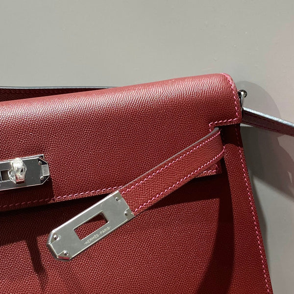 HM Kelly Elan 27cm Red Leather Shw
