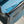 Borsa a spalla HM Birkin 29 in pelle blu petrolio 222333