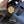 HM Mini Herbag Gold Buckle 20 Navy Blue Canvas and Hunter Cowhide 243255