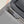 HM Mini Herbag Silver Buckle 20 Gray Canvas and Hunter Cowhide 243265