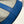 HM Garden Party Mini 23cm Bag Blue Togo Cream Canvas
