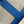 HM Garden Party Mini 23cm Bag Blue Togo Cream Canvas