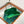 HM Garden Party 30cm Bag Green Togo Blue Canvas