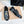 Miu Loafers Black Gray Calfskin