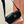 BAGUETTE 25 BAG IN BLACK SHEEPSKIN